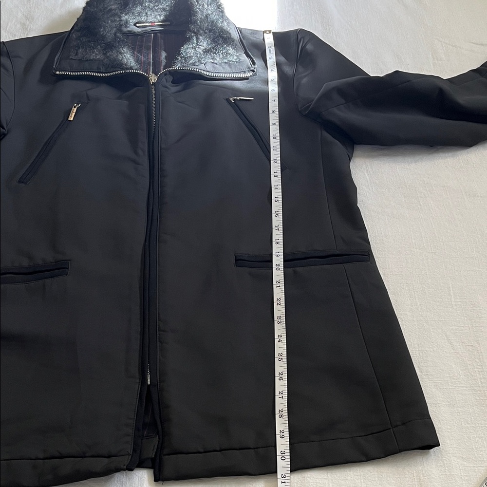 Jean Paul Gaultier Black Jacket with Fur Trim - Picture 9 of 14